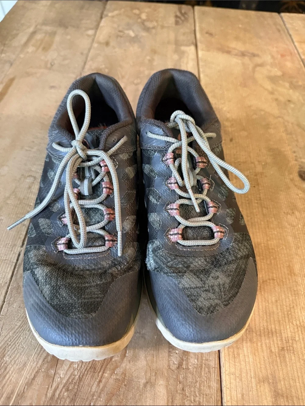 Merrell Women's Gray and Pink Trail Runners